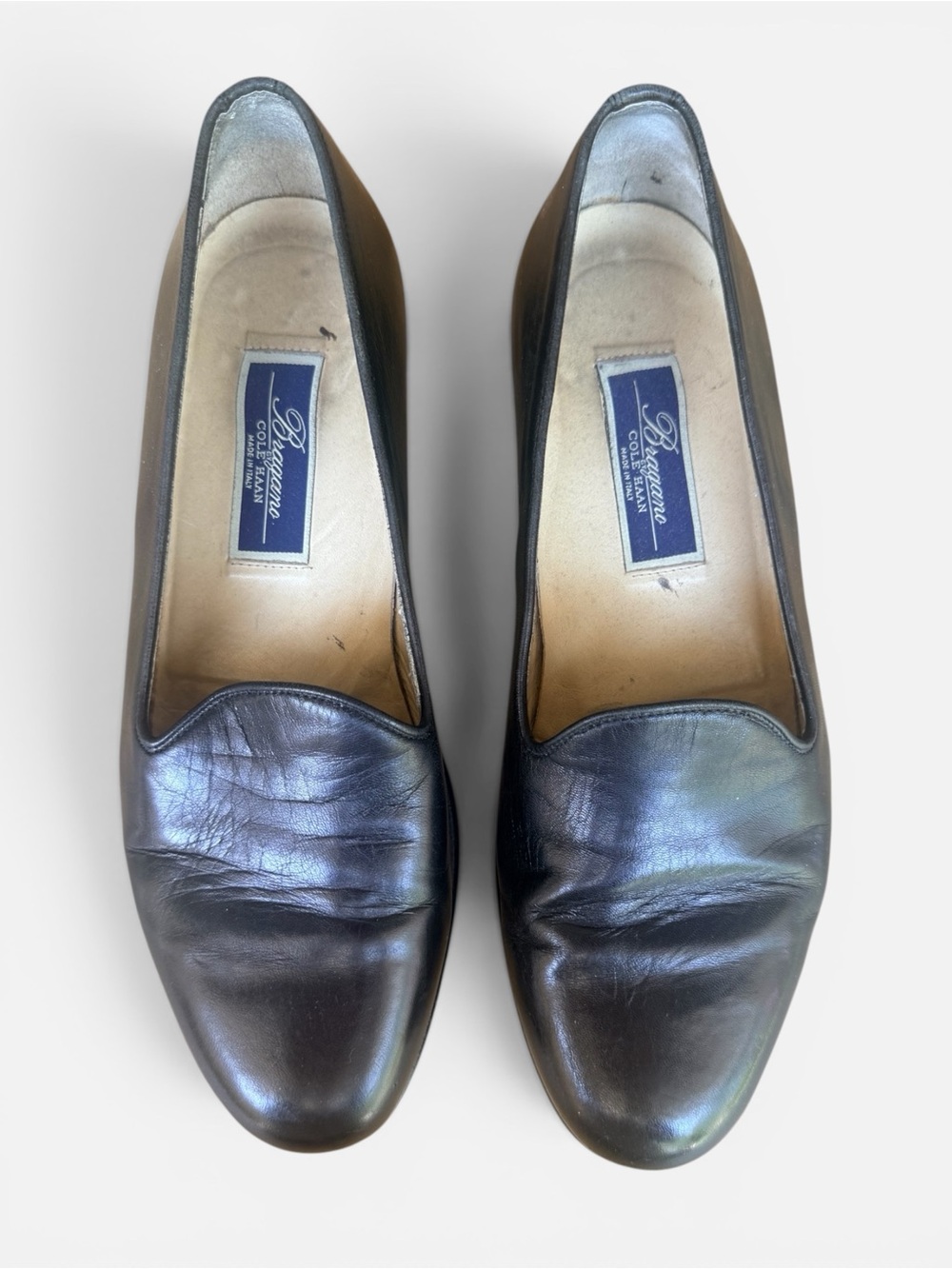 Vintage 1980’s Bragano by Cole Haan Leather Loafers Men’s 10M Made in Italy
